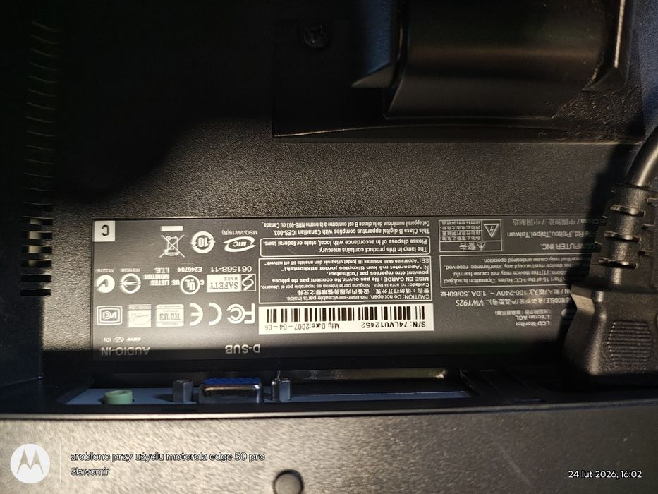Monitory firmy Asus do komputerow