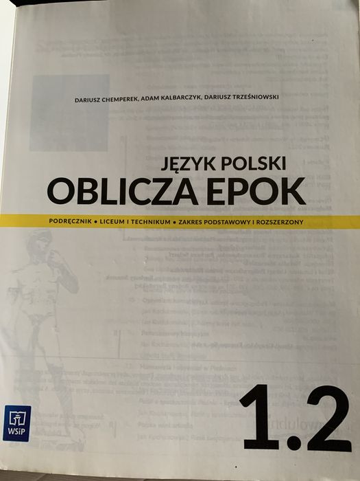 Oblicza Epok  jezyk polski  1.2 nowa edycja