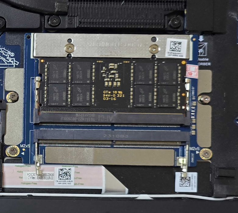 Перехідник адаптер Dell 7680 DDR5 so-dimm CAMM