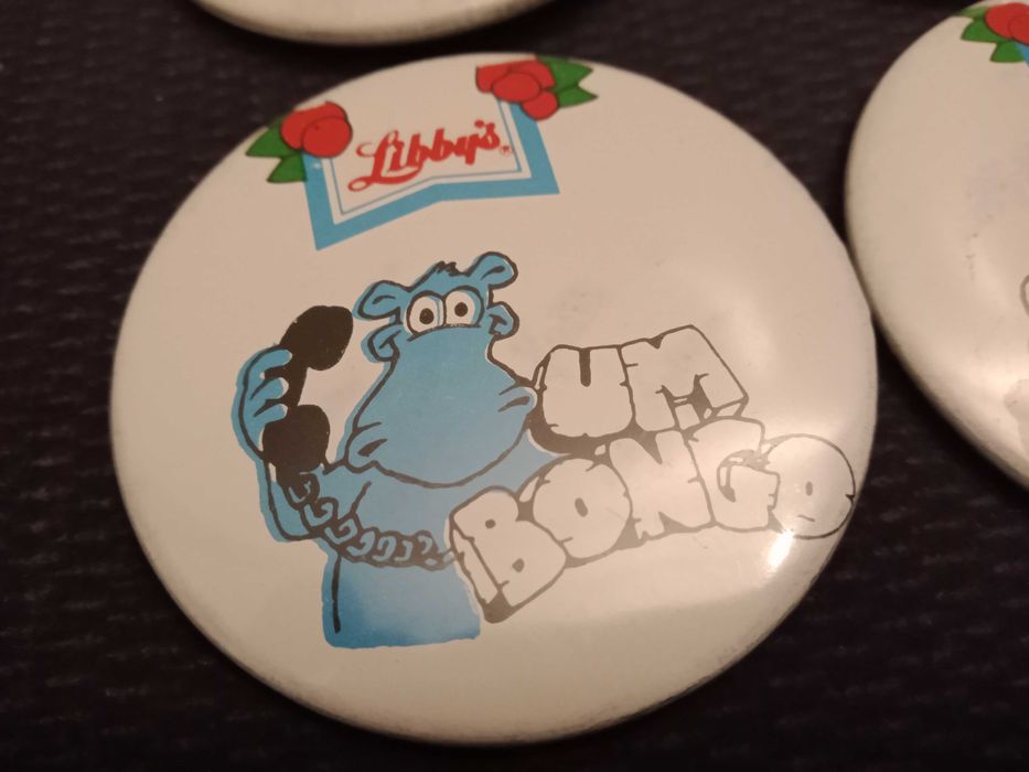 Coleção de Crachás Libby's - colecionismo - anos 80