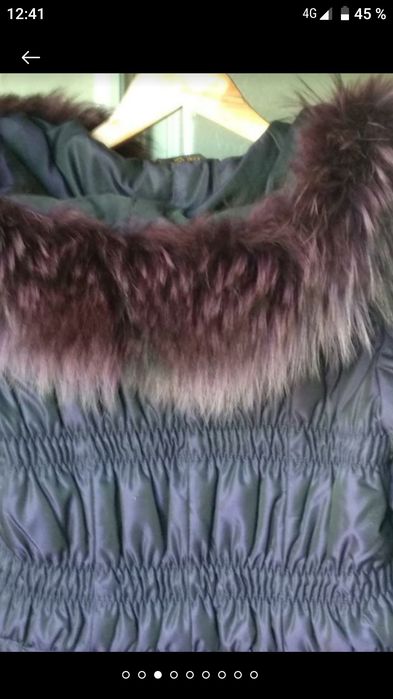 Куртка на лебедином пуху