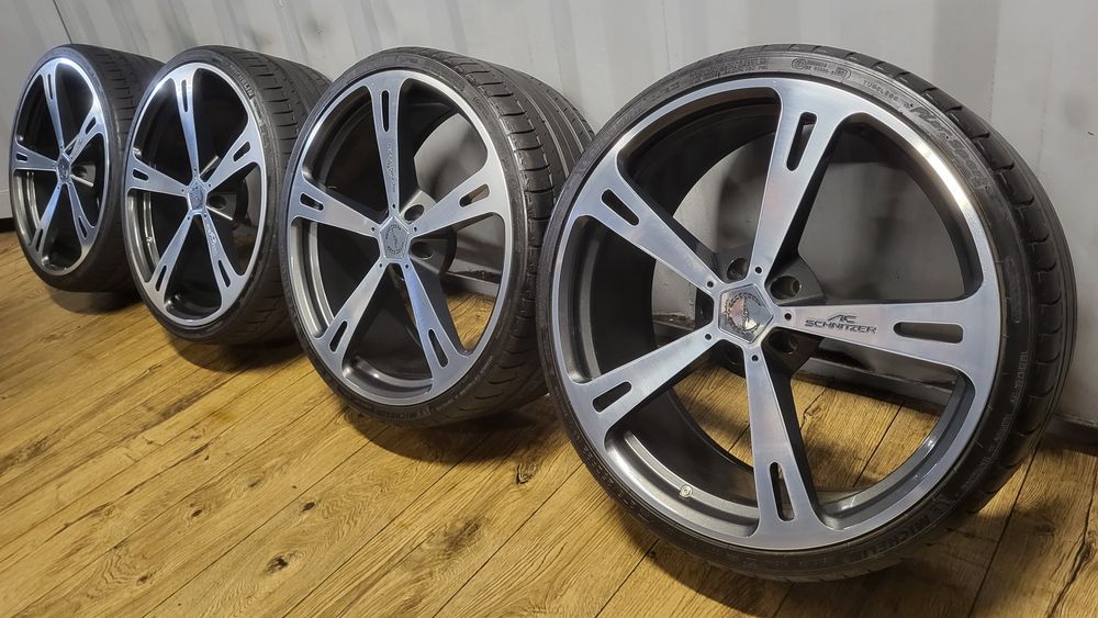 Felgi Koła Oryginalne AC Schnitzer 22" 5x120 9,5j ET30 BMW Stan idealny 275/25 R22