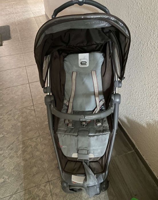 Коляска Espiro Magic (б/у), коричнева