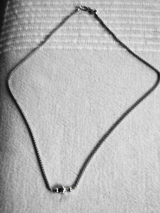 Nietuzinkowy naszyjnik srebro 925