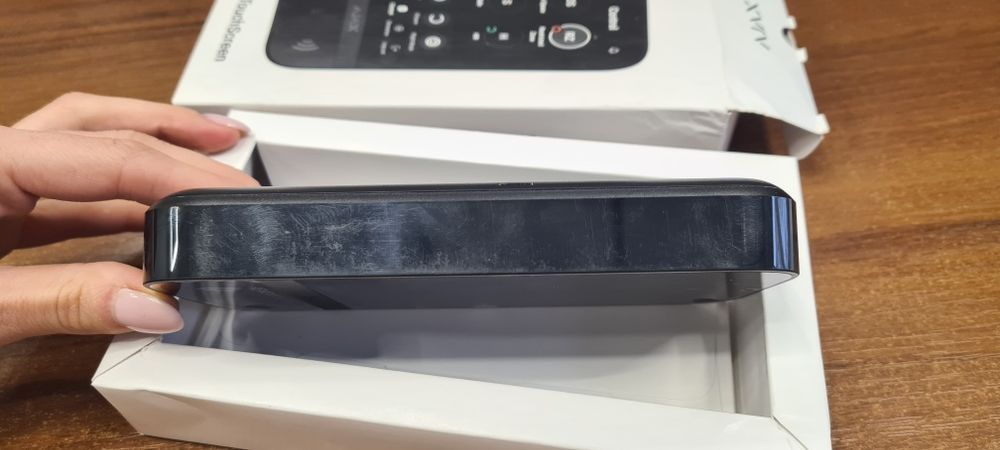 Клавіатура Ajax KeyPad TouchScreen Fibra Black інтерфейс, охрана