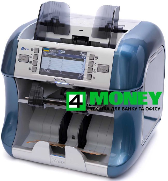 Счетчик Банкнот Сортировщик Валют Kisan Newton PF 2020 -2022 КАК НОВЫЙ