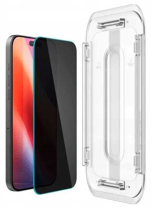 Szkło hartowane SPIGEN Glas.TR EZ Fit Privacy do Apple iPhone 16 Pro 2 szt