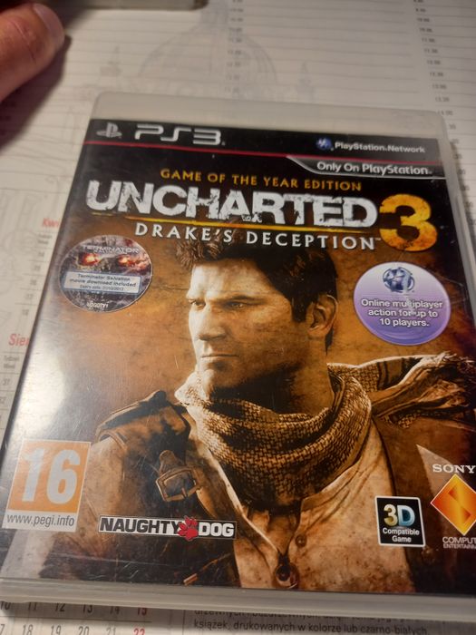 Uncharted 3 zero rys ps3