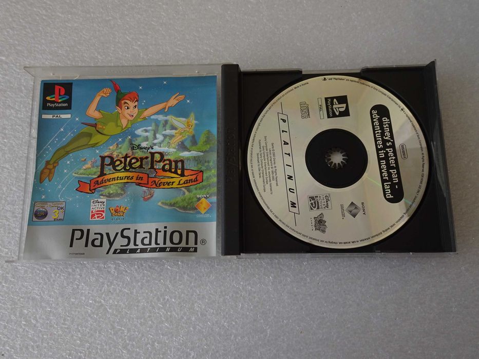 Jogo Playstation 1 - Disney’s Peter Pan: Adventures in Never Land