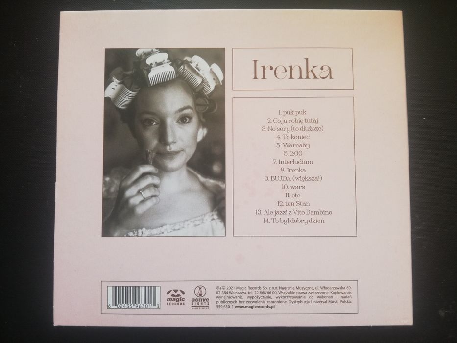 CD Irenka sanah jak nowa