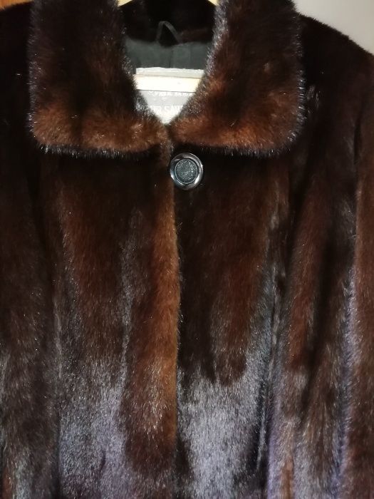 Шуба натуральная норка