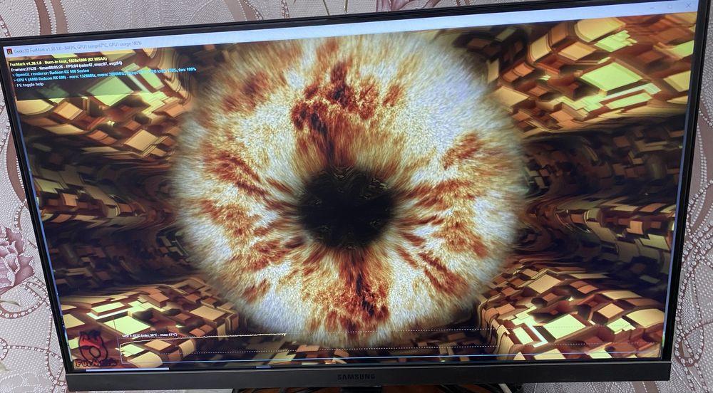 Відеокарта ASUS RX 580 Strix TOP AREZ 8gb гарний стан.