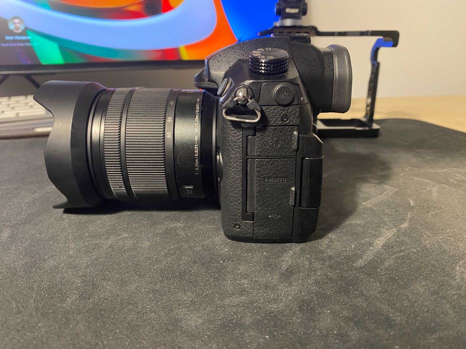 Panasonic Lumix GH5  + обʼєктив + клітка