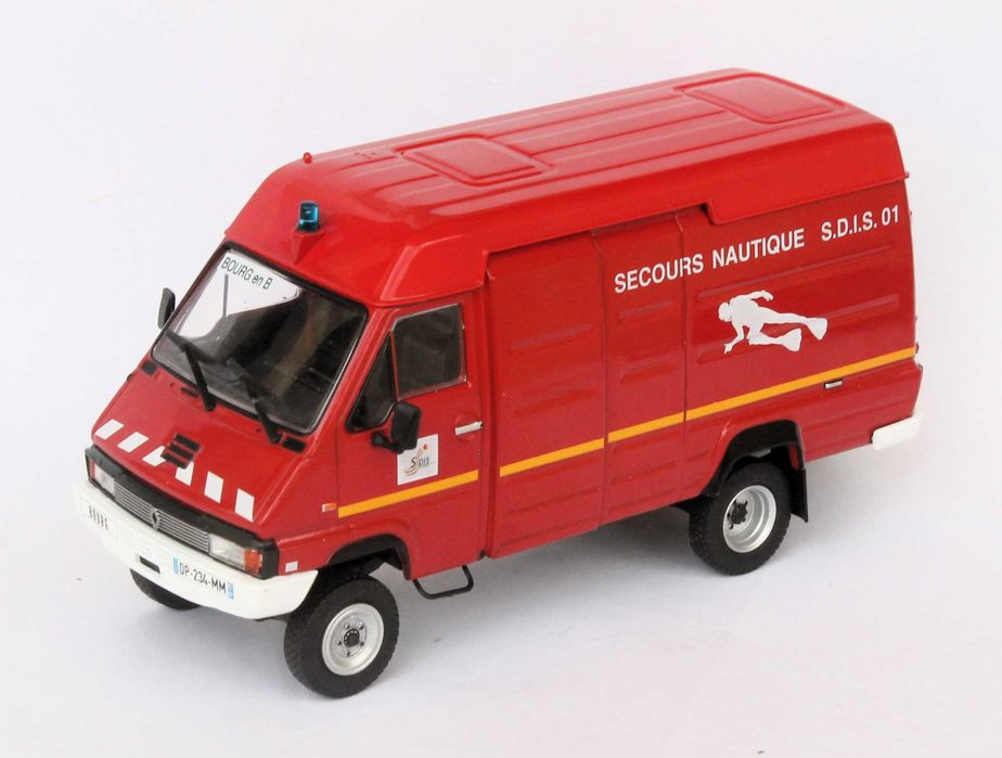 Renault B70 4x4 VSN Bombeiros de Ain 1/43 Ixo em blister