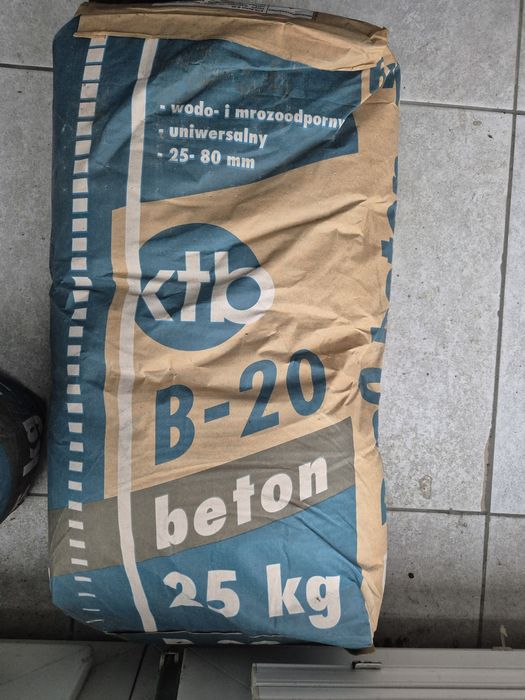 (Rezerwacja do 22.06.) Beton B-20 25 kg