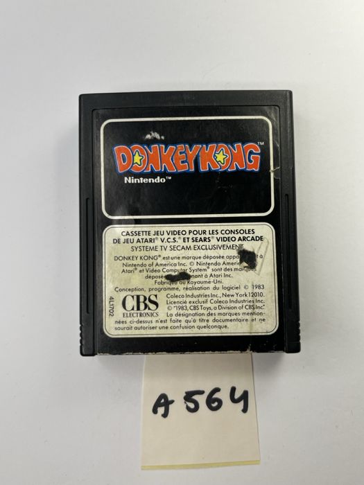 Donkey Kong Atari 2600 (VCS)