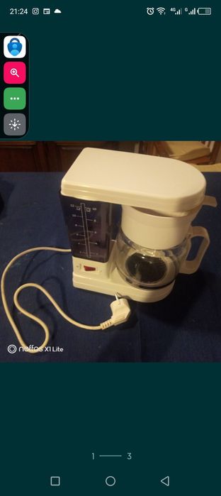 Máquina de café moído