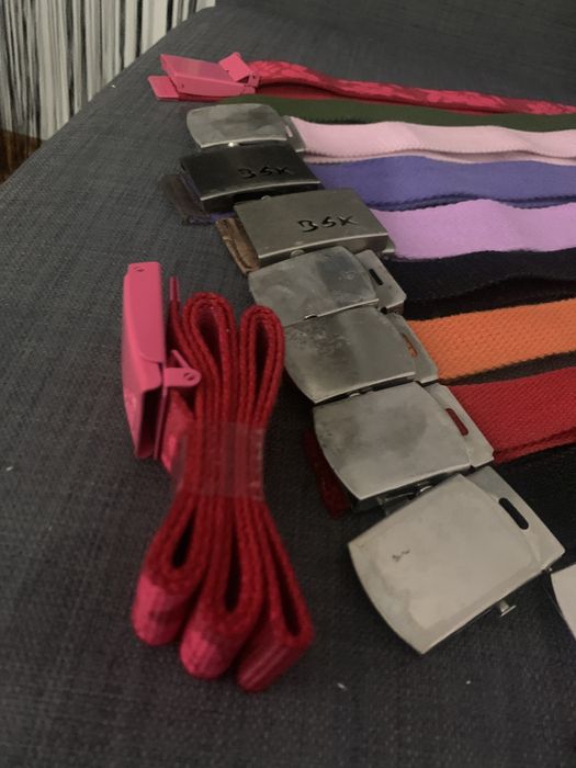 Conjunto de 8 cintos