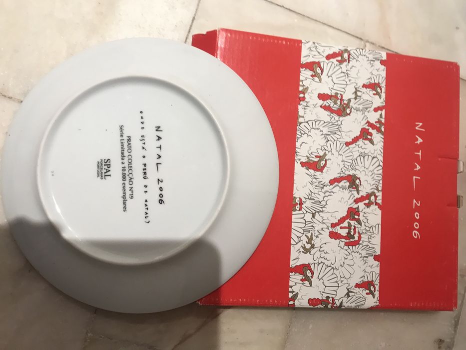 Prato Vista Alegre N. º 19 de colecção Natal 2006