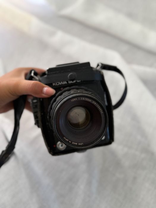 Kowa Super 66 + Lente 85mm f2.8