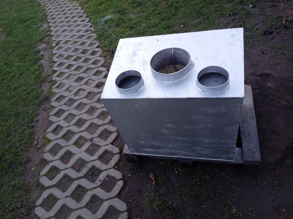 Wkład kominkowy z szamotem