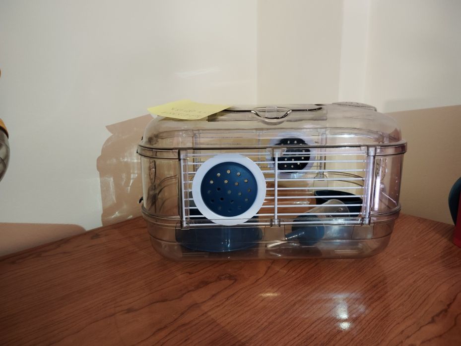 Gaiola pequena de hamster