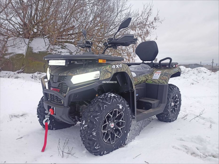 Квадроцикл SokMoto RAPTOR 450L 4х4 EFI EPS\Доставка-О\Час КУПУВАТИ!
