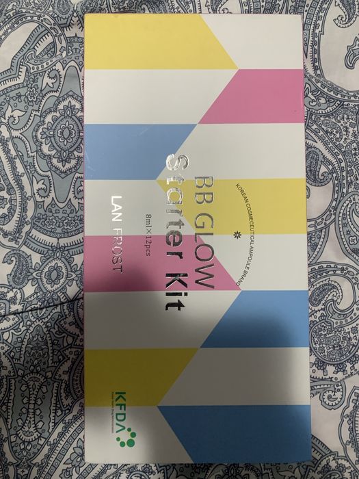 Bb glow starter kit para microneedling 8ml x 12pcs lab frost