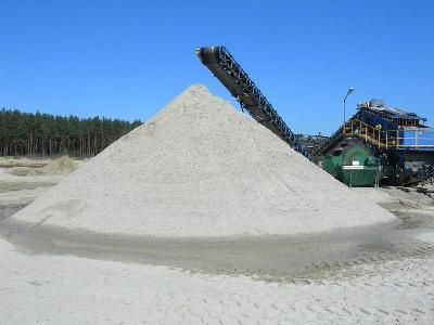 Piasek żwir Ziemia Transport Wywrotką