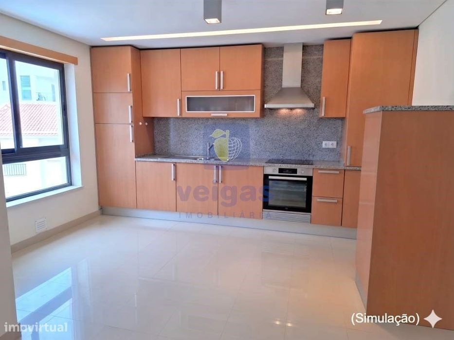 Apartamento T1 em condomínio privado com piscina, garagem, elevador, 1
