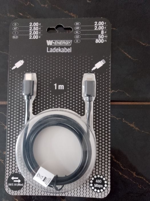 Kabel do ładowania.