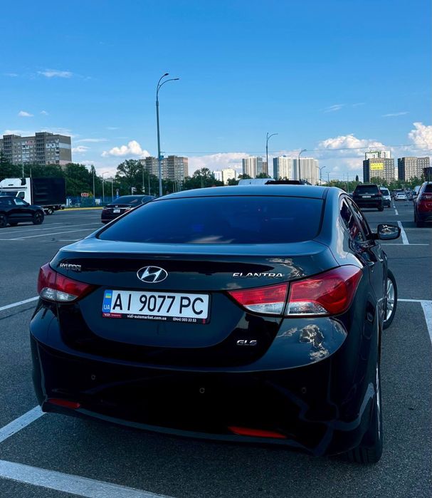 Hyundai Elantra MD 2012 1.8 AT газ/бензин, офіційна, без вкладень