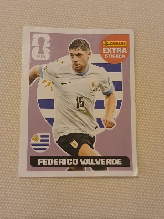 Cromo caderneta mundial Panini 2026 extra