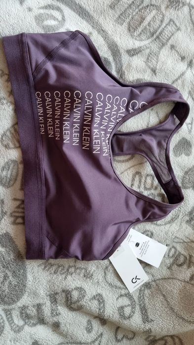 Biustonosz,  stanik sportowy top Calvin Klein