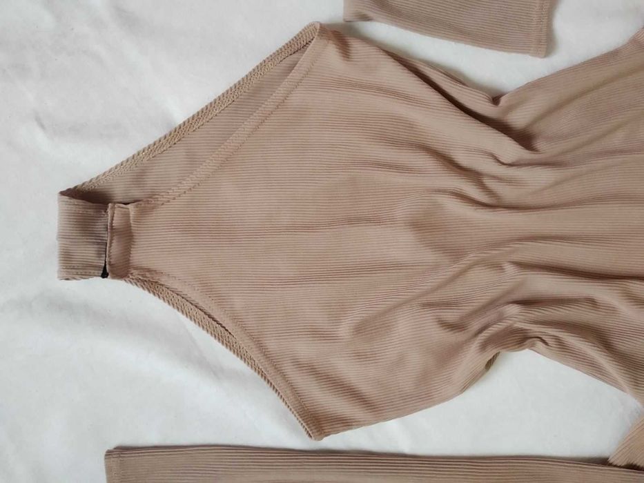 Комбидресс боди-гольф New Look, в рубчик, размер М