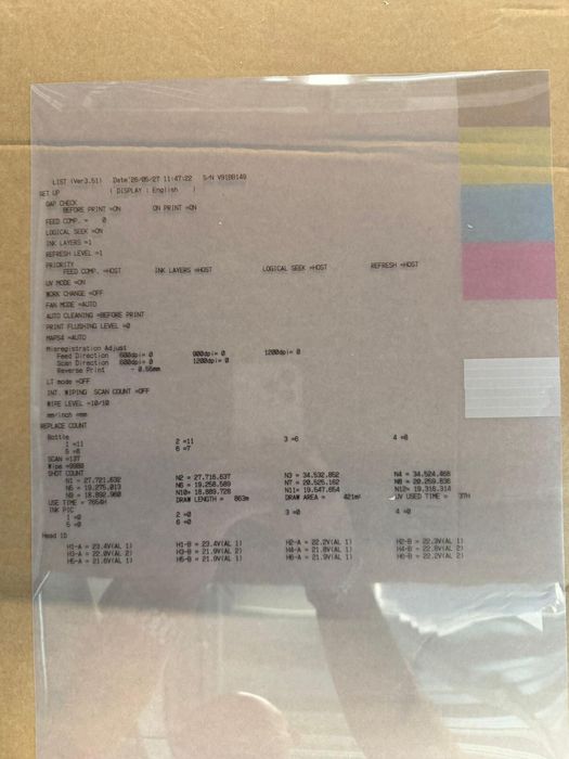 Mimaki UJF7151plus. Drukarka UV. Super stan.