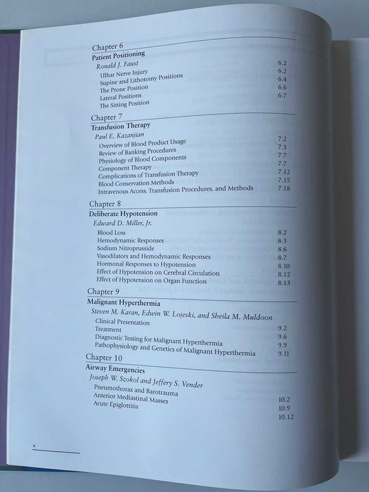 Atlas of anesthesia - Volume IV