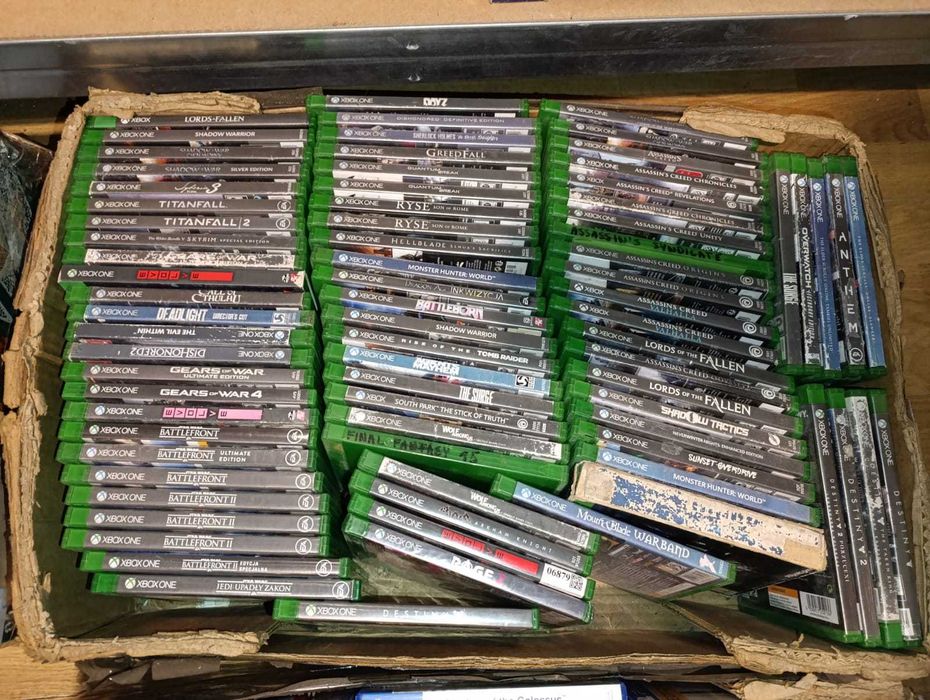 Kolekcja Gier na xbox one, Xbox one s, Xbox one x