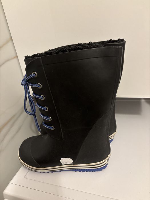 Kalosze ocieplane chłopięce