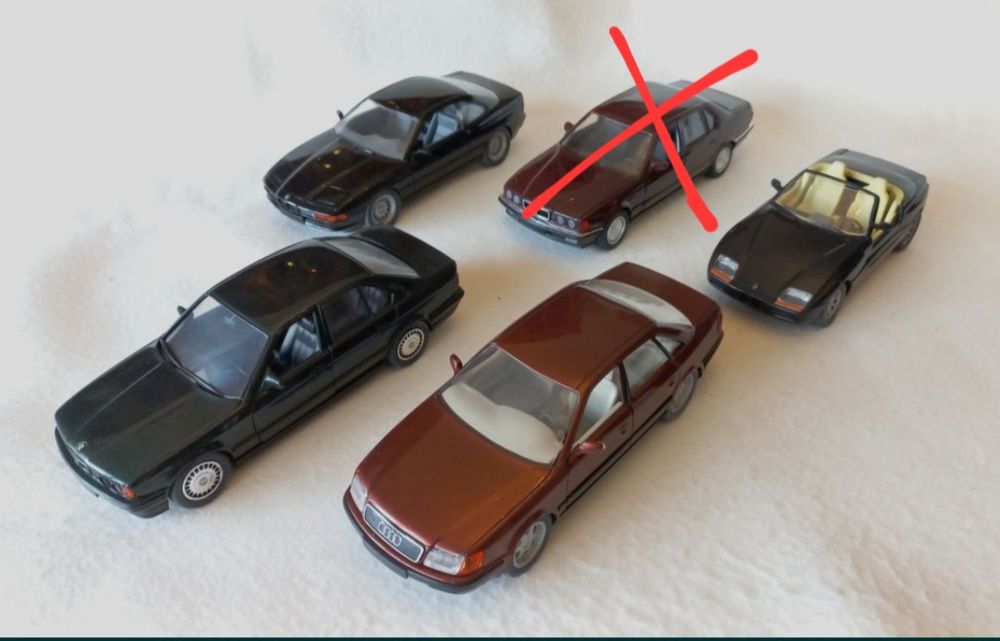 1/24 to 1/28 Scale Miniatures, Without Box, Shaback, Eidai Corp, Polistil