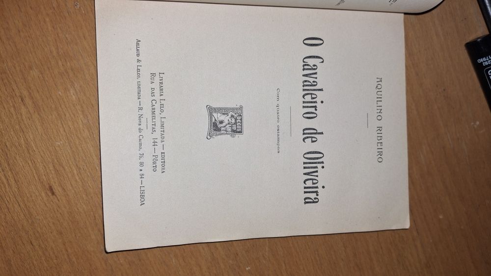 Aquilino Ribeiro o cavaleiro de oliveira