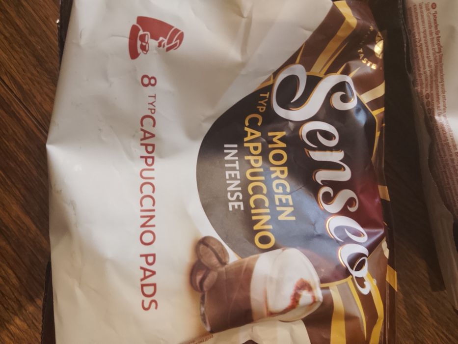 3x kawa w saszetkach senseo cappuccino