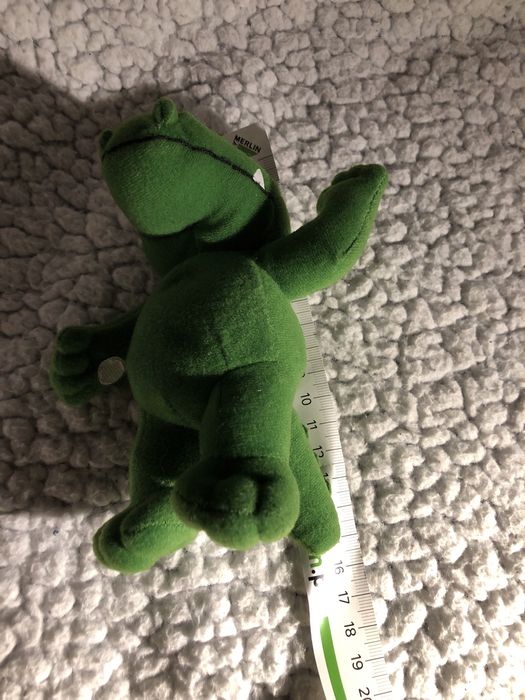 Sapo verde peluche