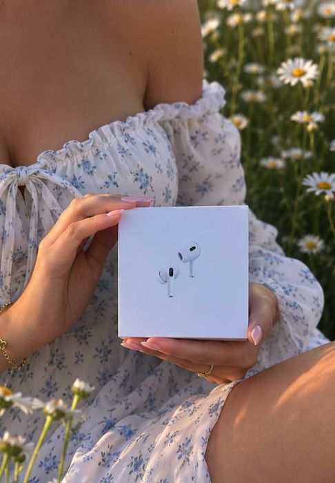 ОРИГІНАЛ МІКРОФОН + ШУМОДАВ Apple AirPods 3 Pro : lux 1:1 з оригінальним мікрофон і активним шумопоглинанням!