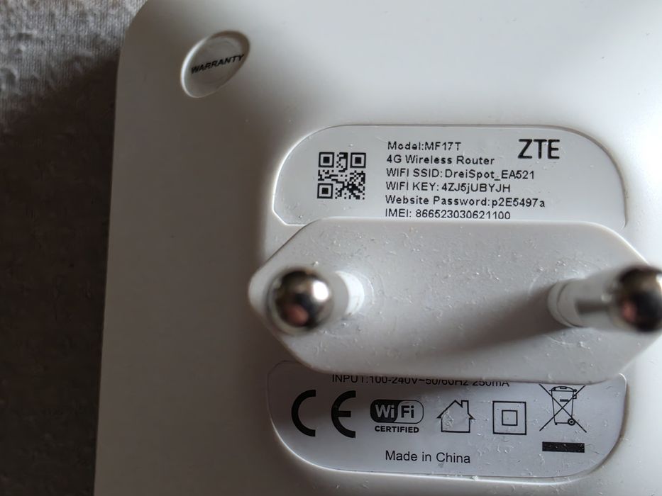 router stacjonarny ZTE MF17B LTE