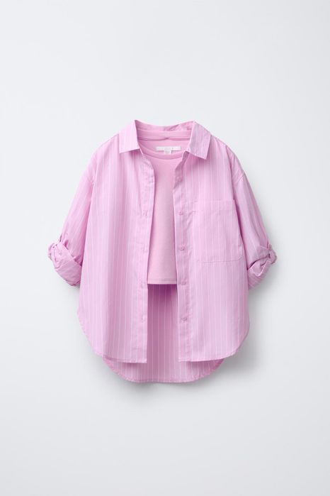 Блузка, сорочка, рубашка Zara 122,128,134,140, 148,156