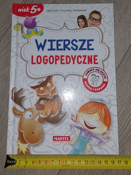 Książka dla dzieci "Wiersze logopedyczne "