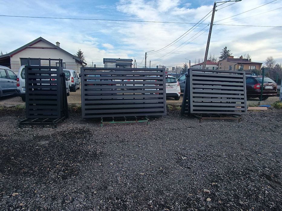 Kompletne Ogrodzenie Panelowe 123cm Fi4