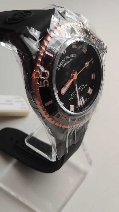 -70%Акція!Новий годинник Armand Nicolet A481AQS-NS-GG2710N Swiss Made