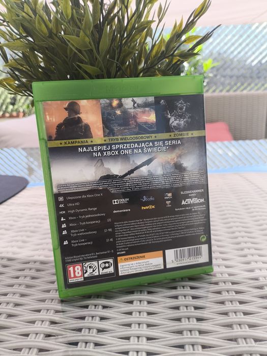 Gra Call of Duty WWII Xbox one super stan PL #199/18